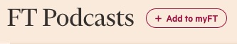 FT Podcasts