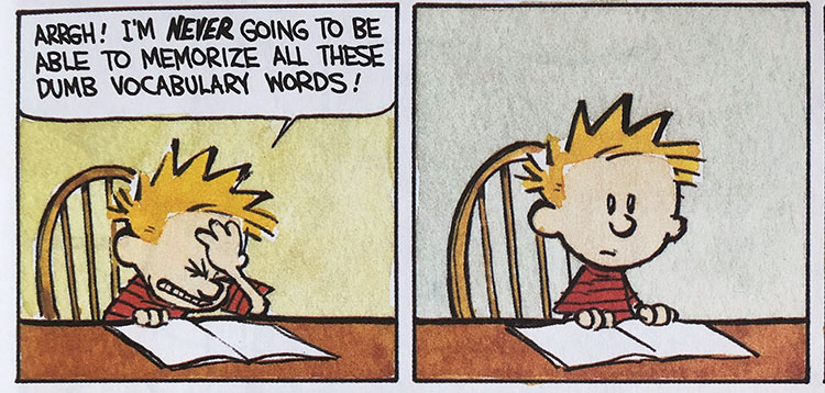 Calvin Vocabulary